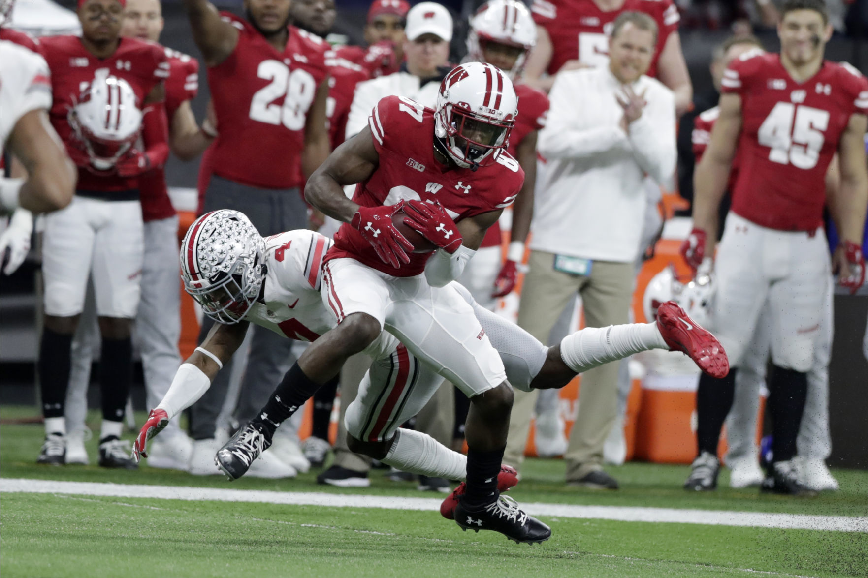 Buckeyes 34, Badgers 21